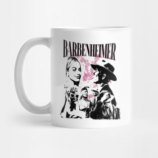 Barbenheimer White Vintage Mug